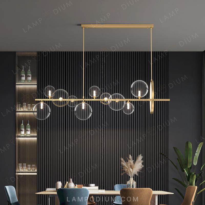 Linear, row luminaire MELODY