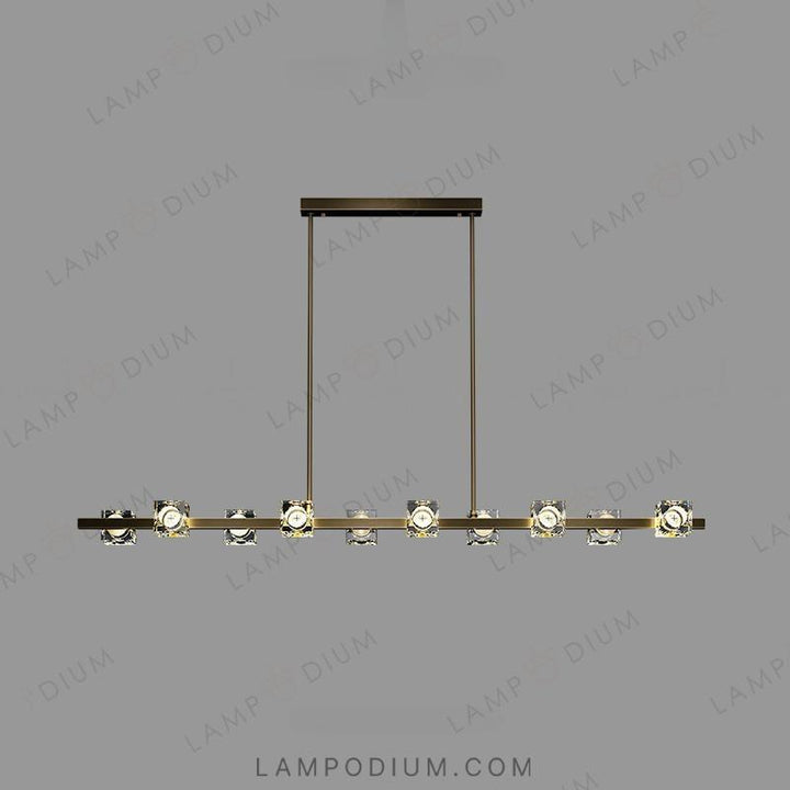 Linear, row luminaire MICHAL LONG