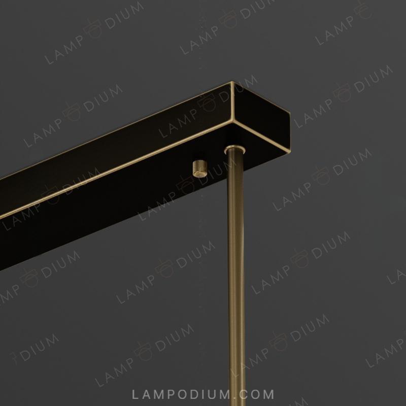 Linear, row luminaire MICHAL LONG