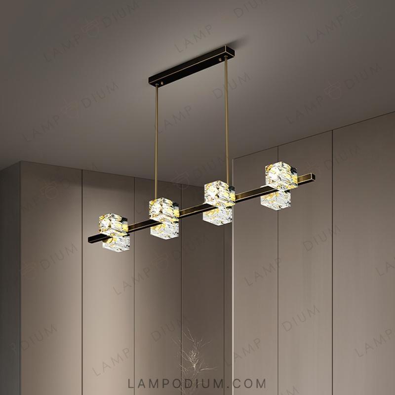 Linear, row luminaire MICHAL LONG