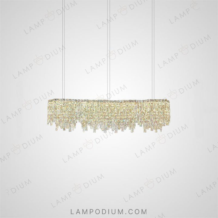 Linear, row luminaire MICHELLE LONG