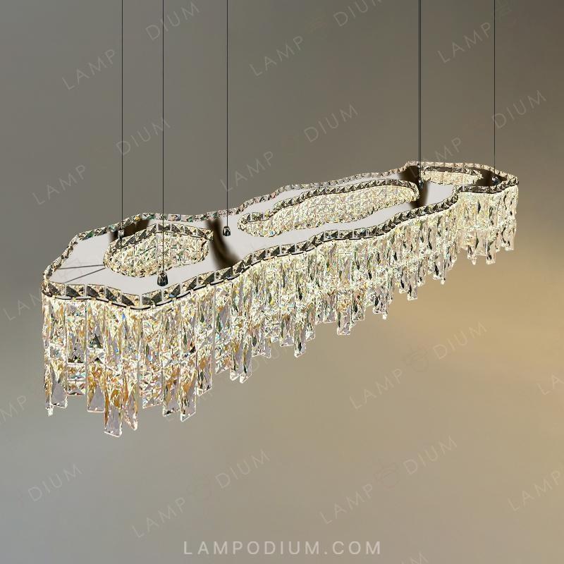 Linear, row luminaire MICHELLE LONG