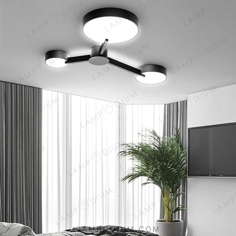 Ceiling light fixture MIDA