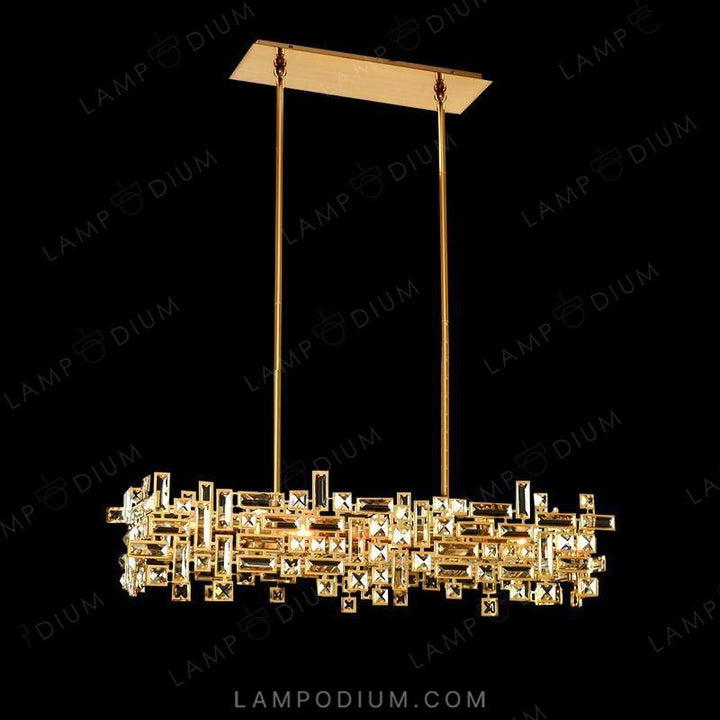 Linear, row luminaire MILLARD