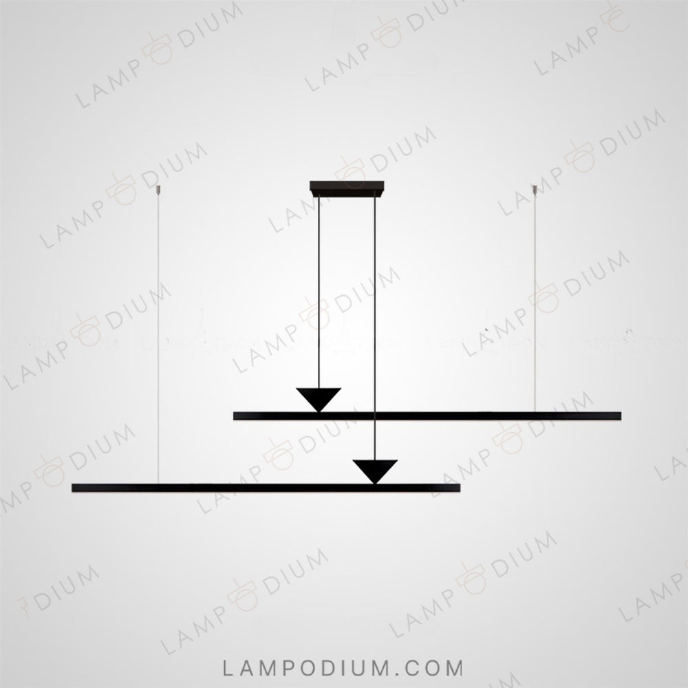 Linear, row luminaire MIRELL DUO