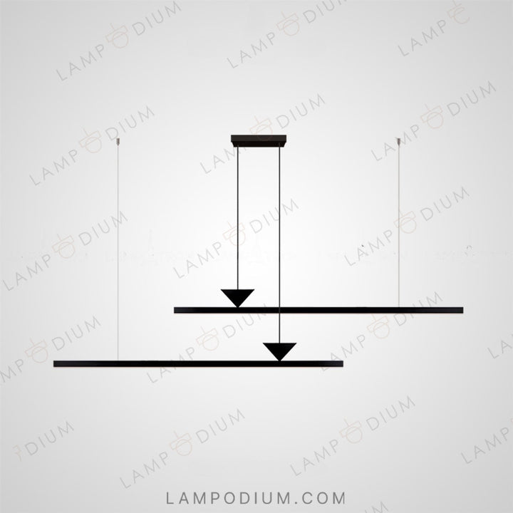 Linear, row luminaire MIRELL DUO