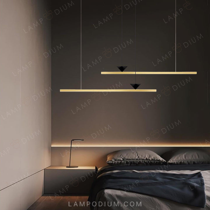 Linear, row luminaire MIRELL DUO