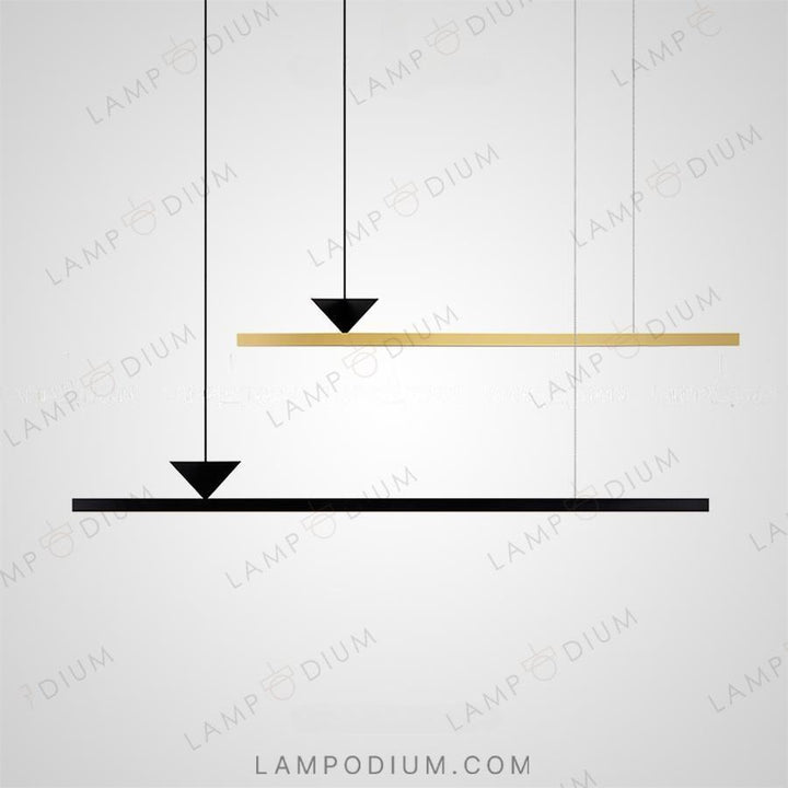 Linear, row luminaire MIRELL