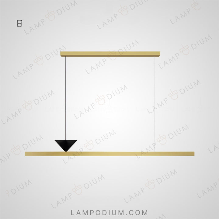 Linear, row luminaire MIRELL