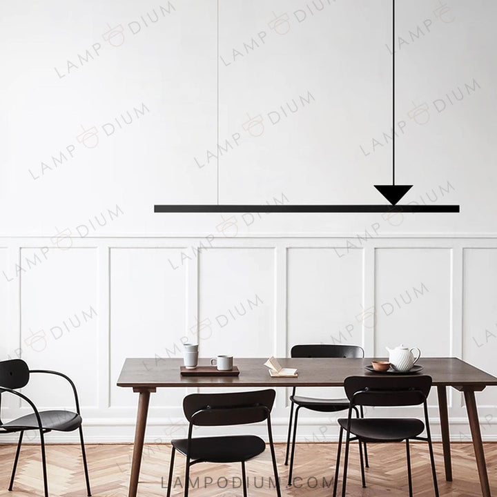 Linear, row luminaire MIRELL