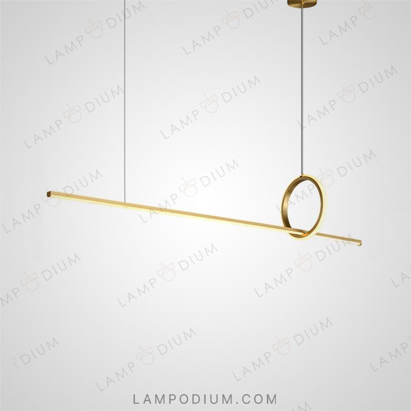 Linear, row luminaire MOFFIT B LONG