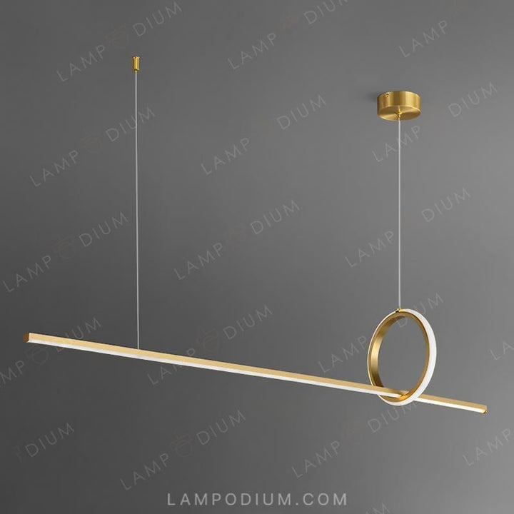 Linear, row luminaire MOFFIT B LONG