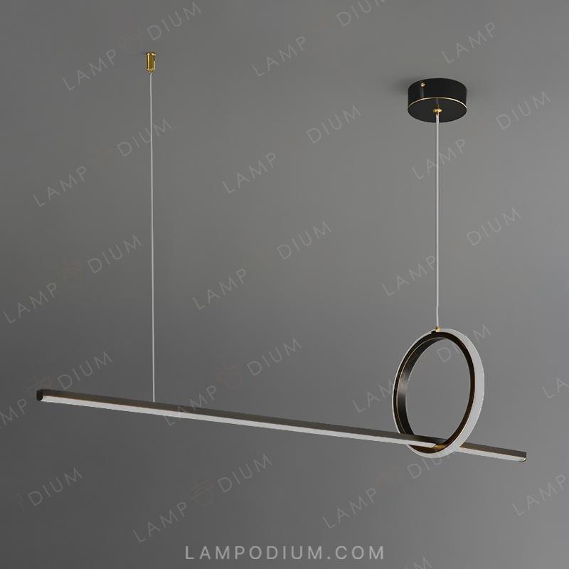 Linear, row luminaire MOFFIT B LONG