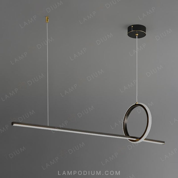 Linear, row luminaire MOFFIT B LONG