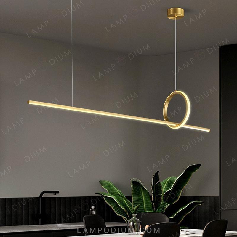 Linear, row luminaire MOFFIT B LONG