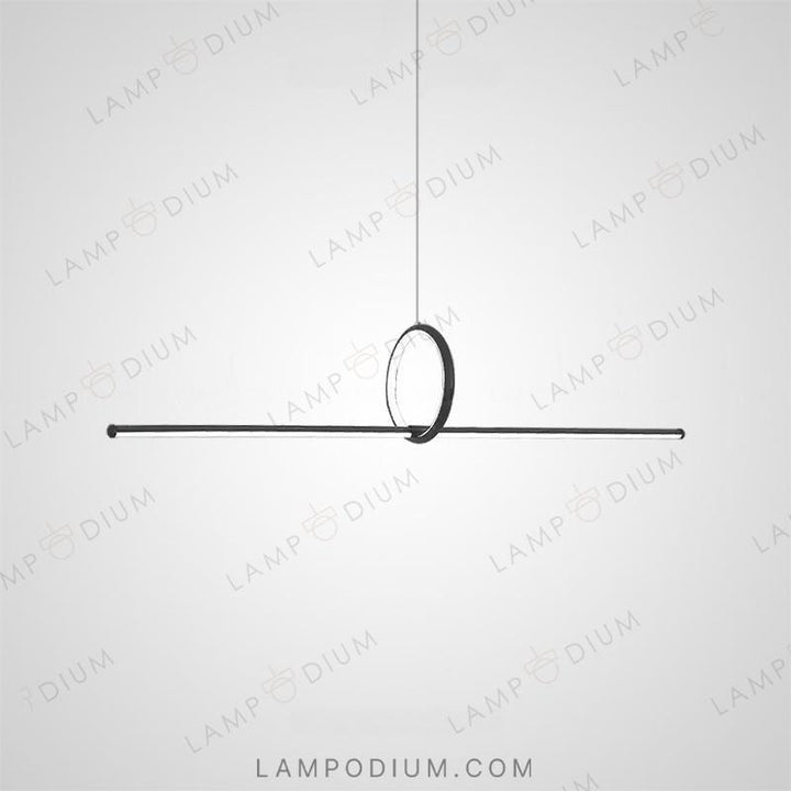 Linear, row luminaire MOFFIT LONG