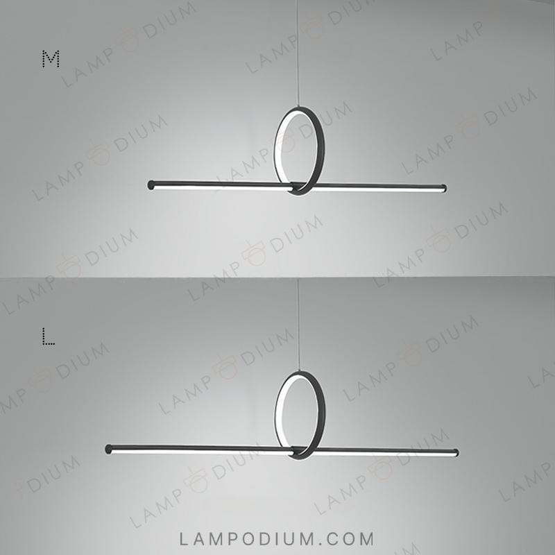 Linear, row luminaire MOFFIT LONG