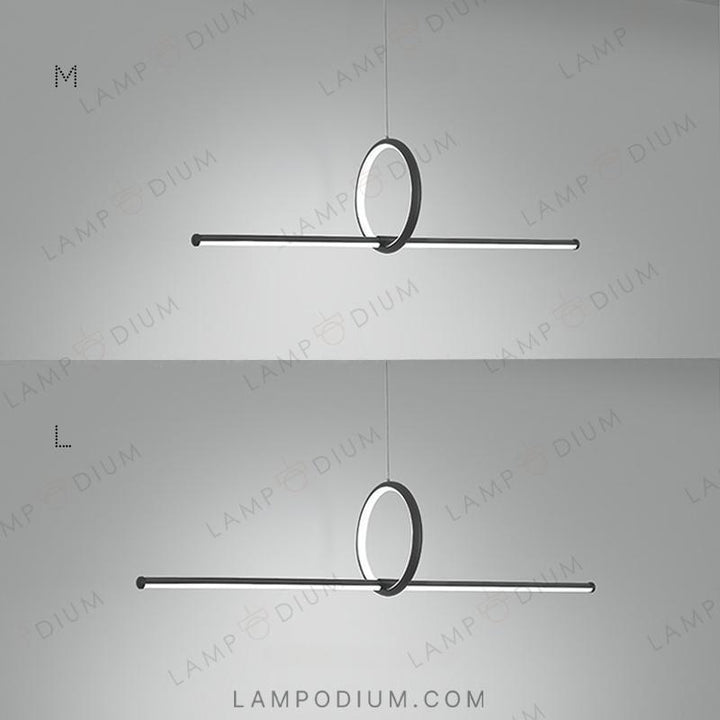 Linear, row luminaire MOFFIT LONG