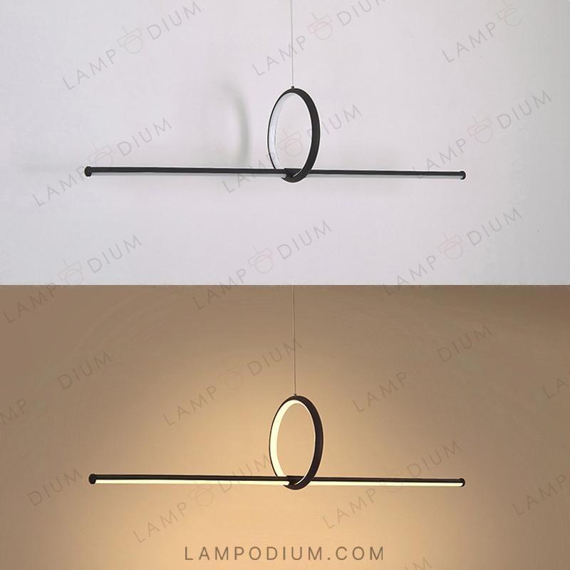 Linear, row luminaire MOFFIT LONG