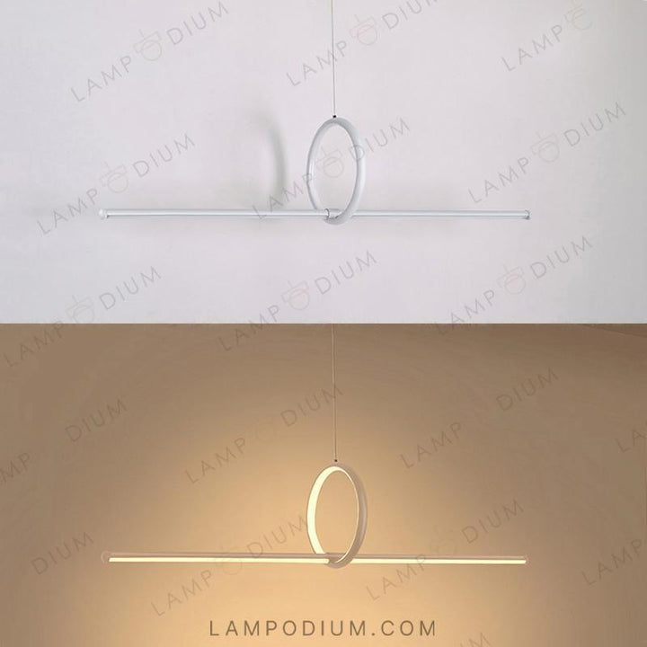 Linear, row luminaire MOFFIT LONG