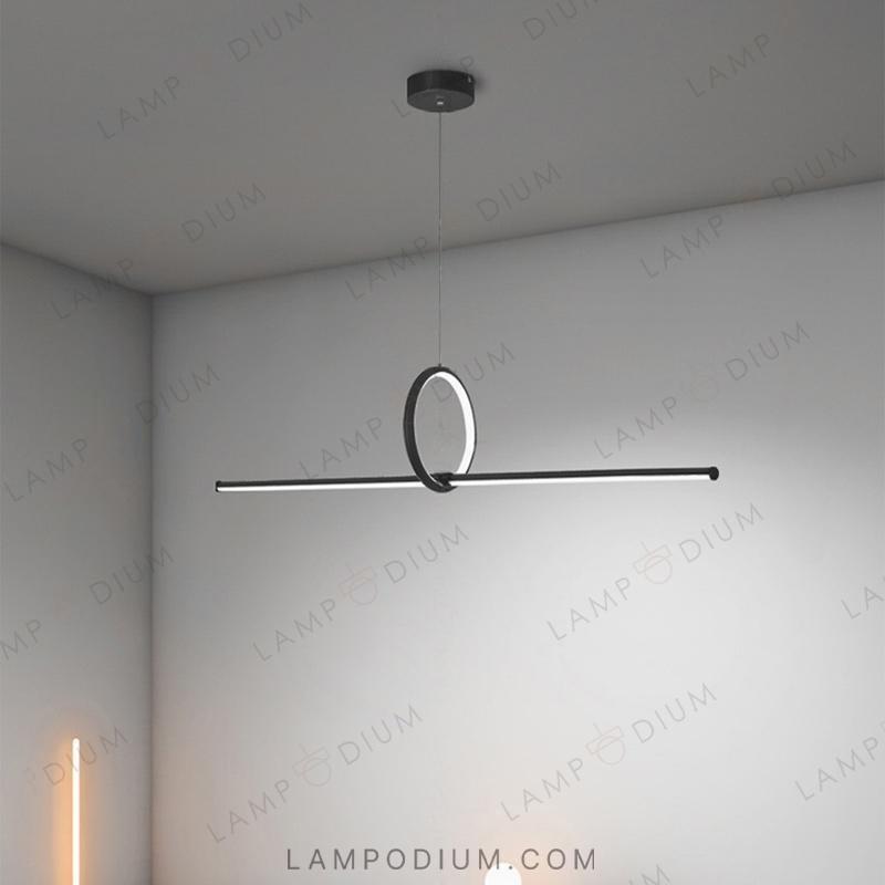 Linear, row luminaire MOFFIT LONG