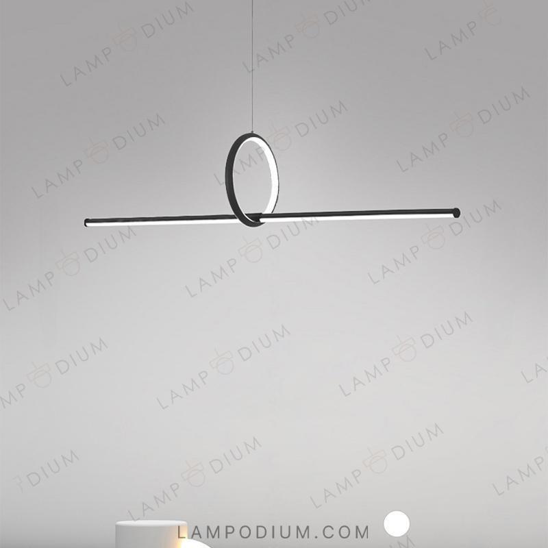 Linear, row luminaire MOFFIT LONG