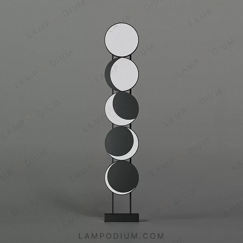 Floor lamp MOON PHASE