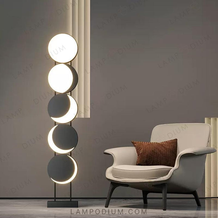 Floor lamp MOON PHASE