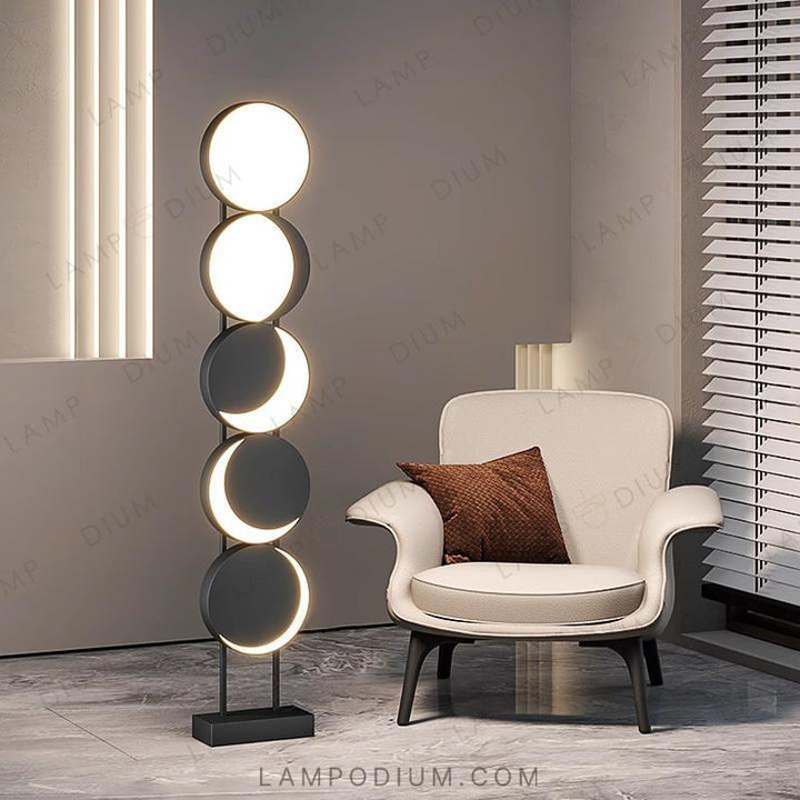 Floor lamp MOON PHASE