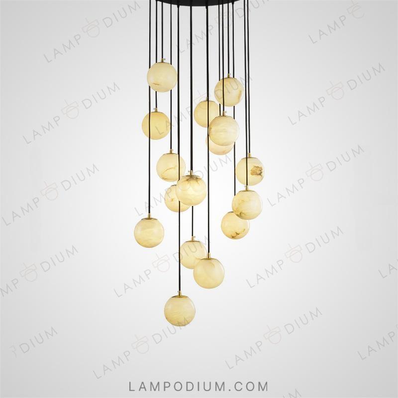 Ready combination of lighting fixtures. MOSA