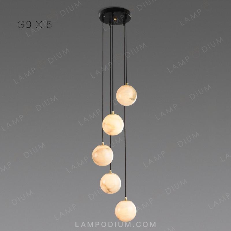 Ready combination of lighting fixtures. MOSA