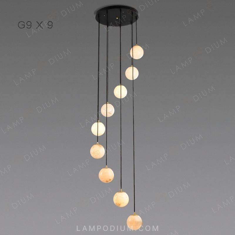 Ready combination of lighting fixtures. MOSA