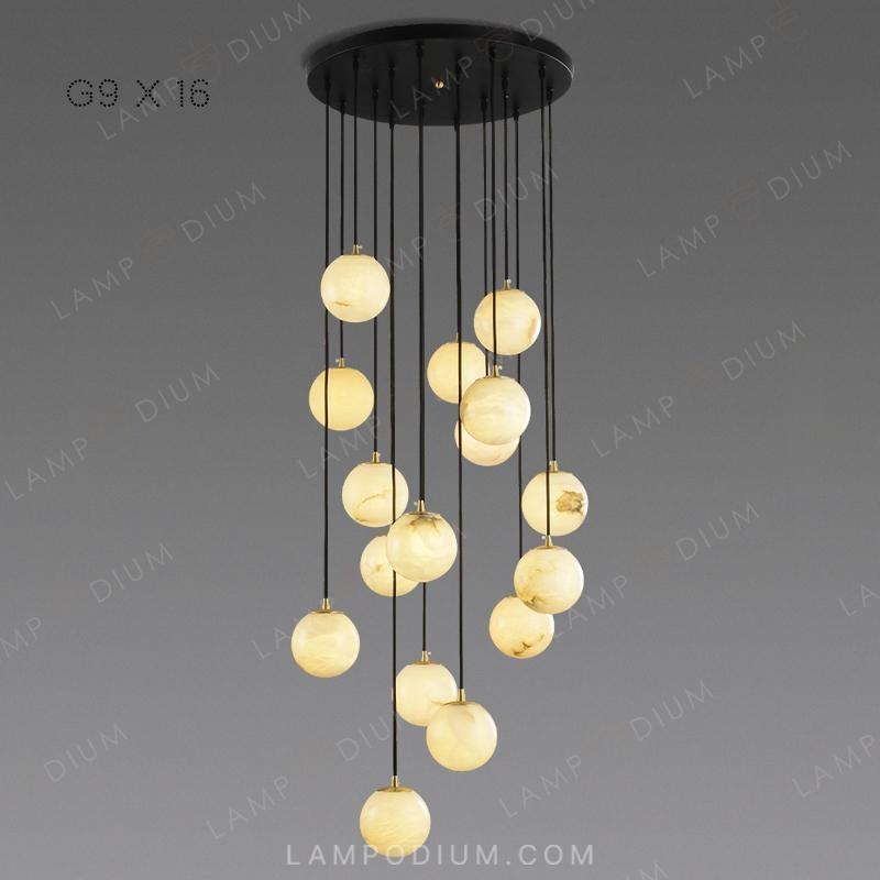 Ready combination of lighting fixtures. MOSA