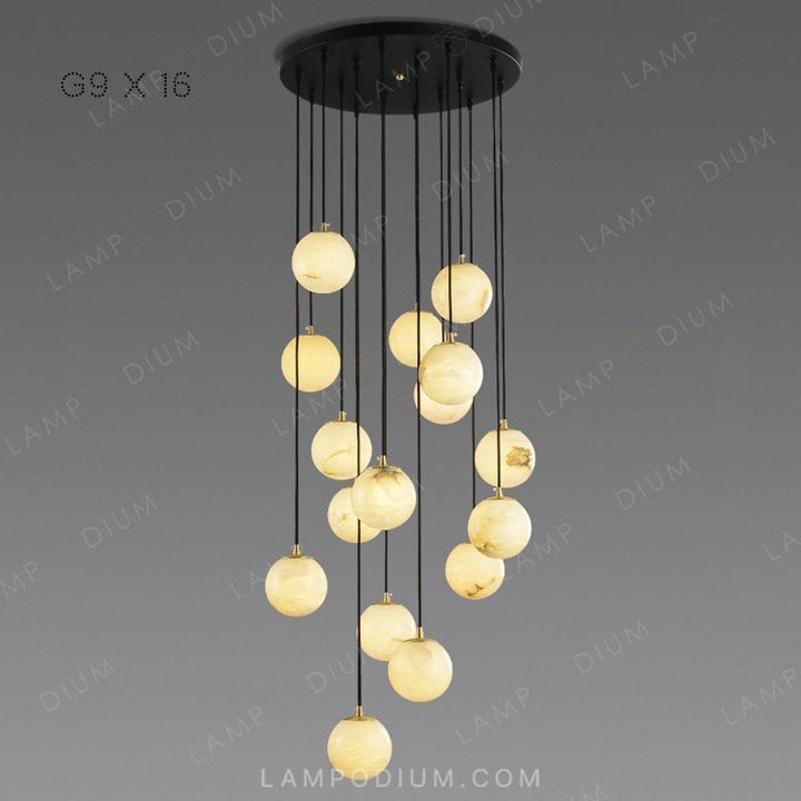 Ready combination of lighting fixtures. MOSA