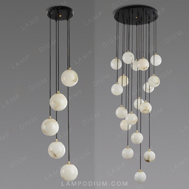 Ready combination of lighting fixtures. MOSA