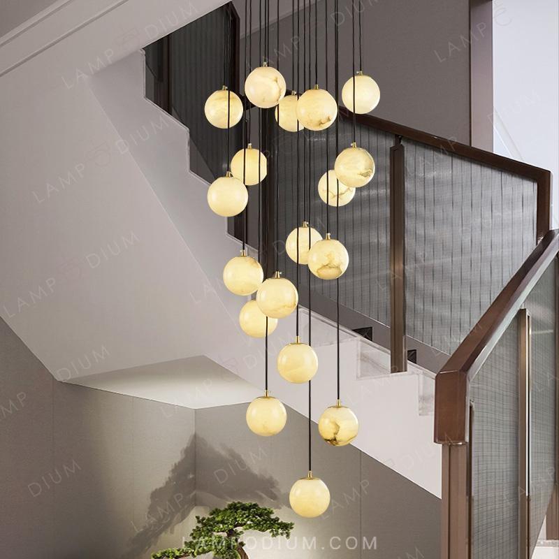 Ready combination of lighting fixtures. MOSA