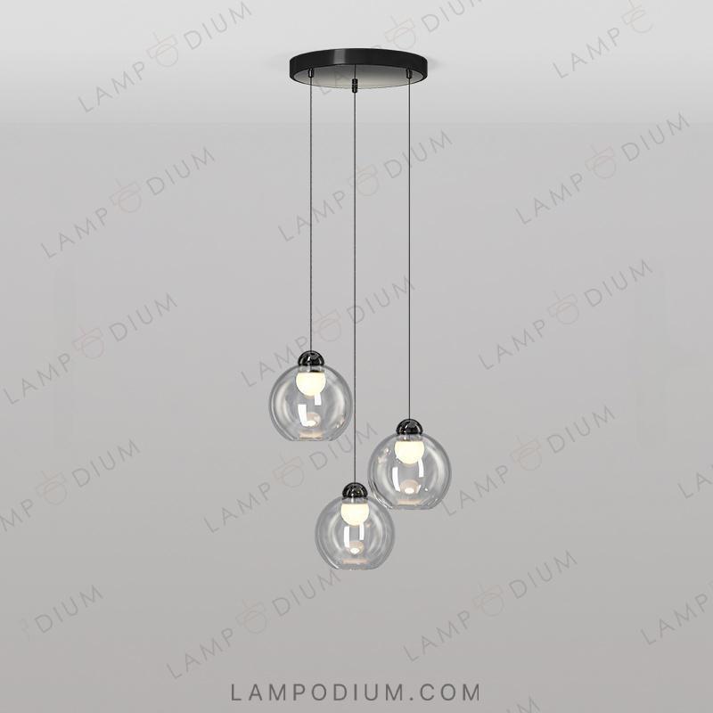 Ready combination of lamps NELSON TRIO