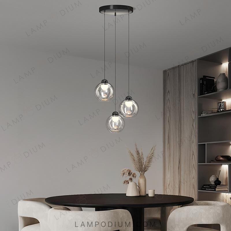 Ready combination of lamps NELSON TRIO