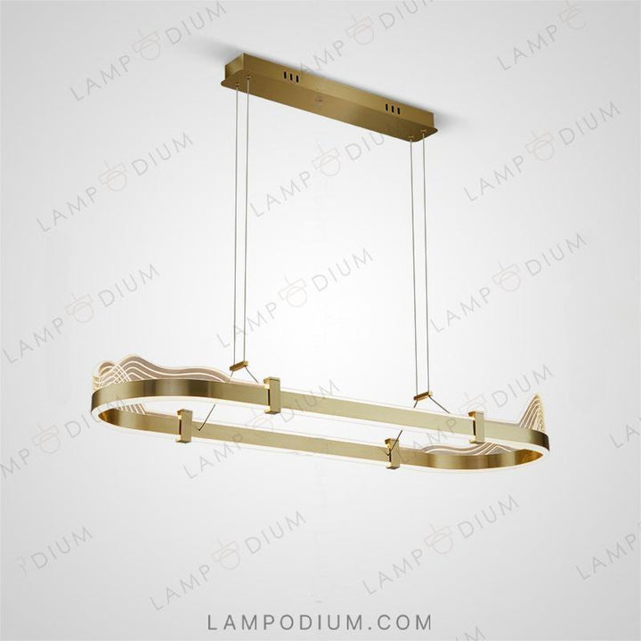 Linear, row luminaire NERISSA