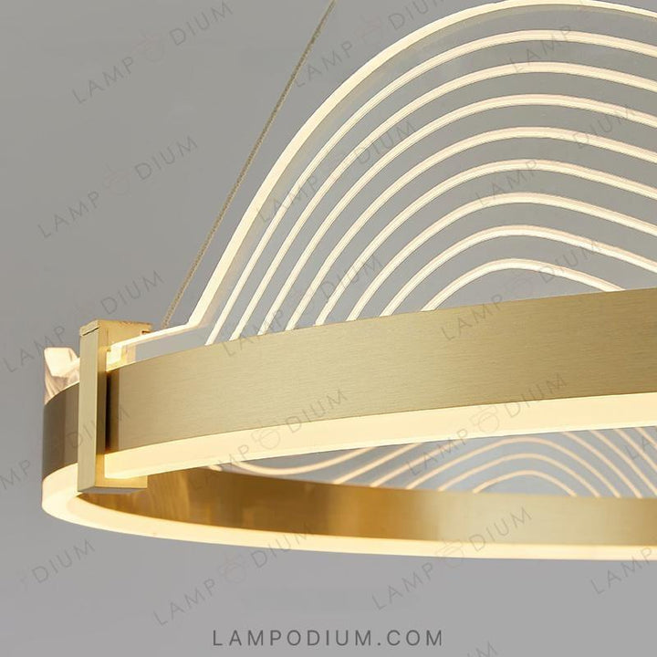 Linear, row luminaire NERISSA