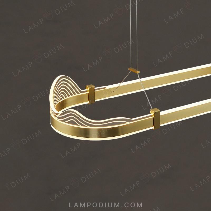 Linear, row luminaire NERISSA