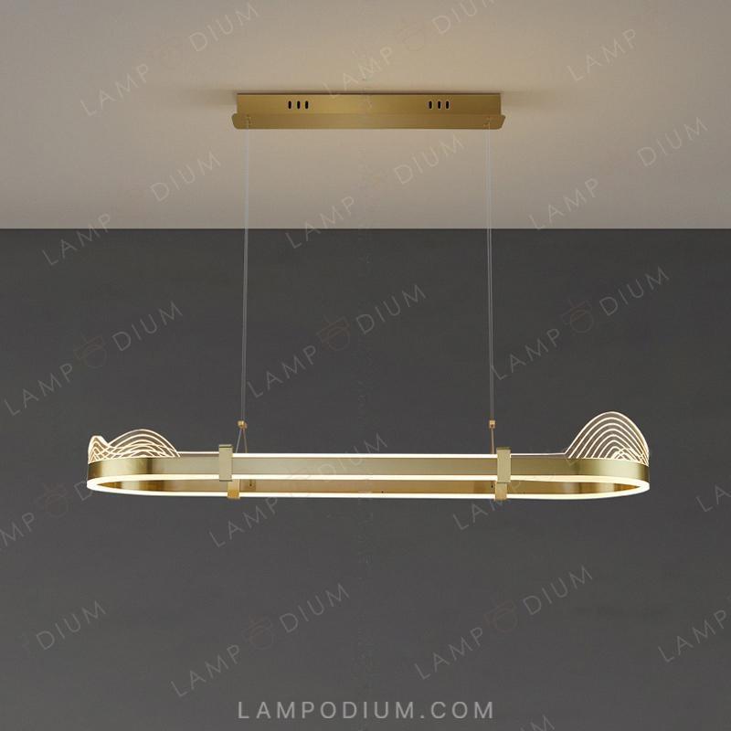 Linear, row luminaire NERISSA