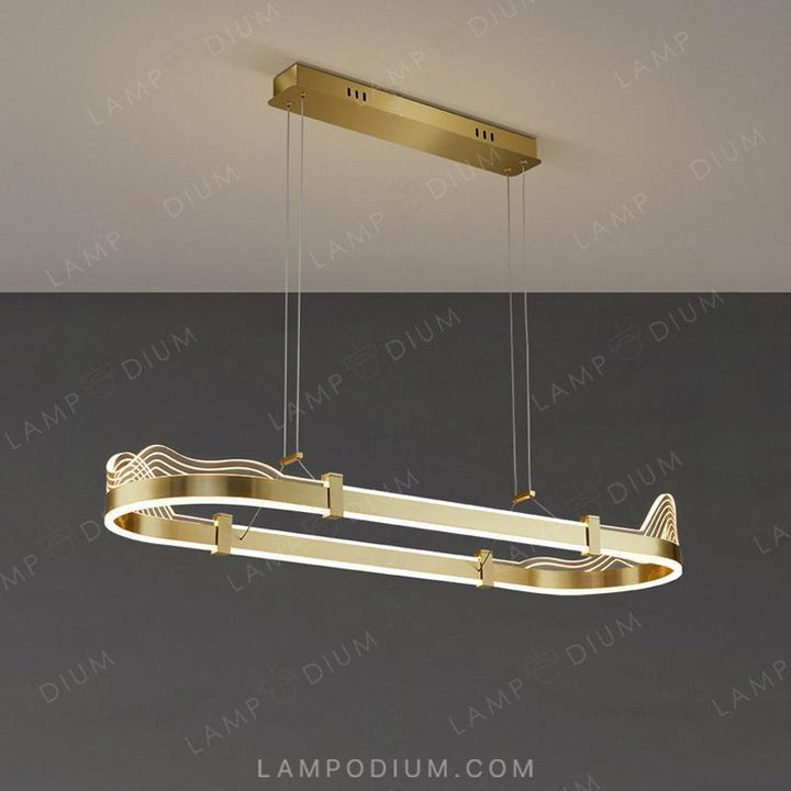 Linear, row luminaire NERISSA