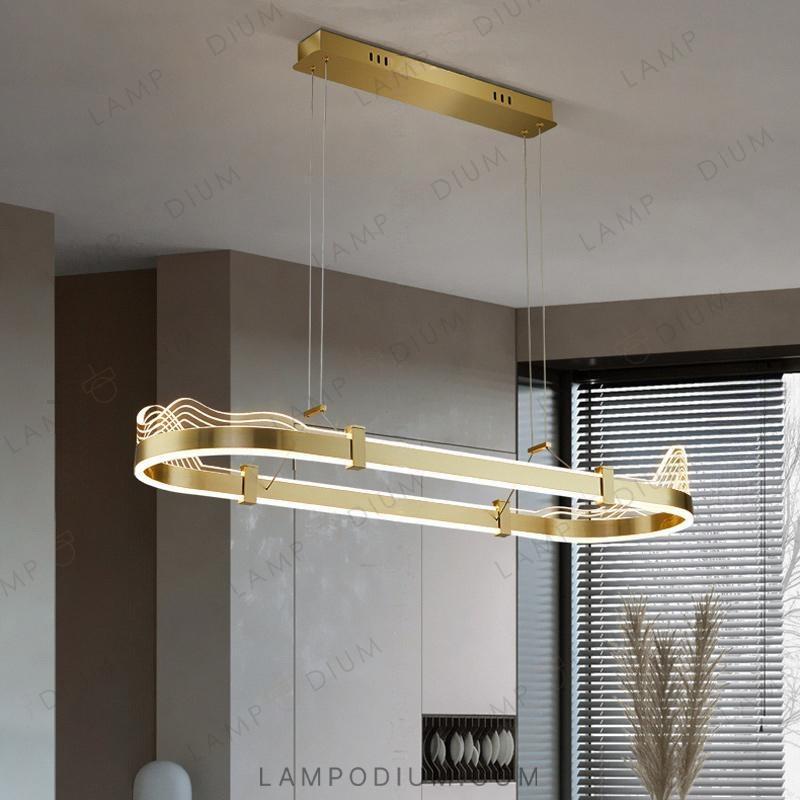 Linear, row luminaire NERISSA