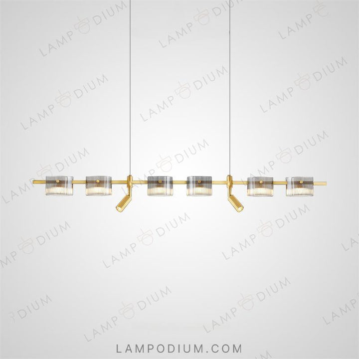 Linear, row luminaire NICOLETTA C LONG