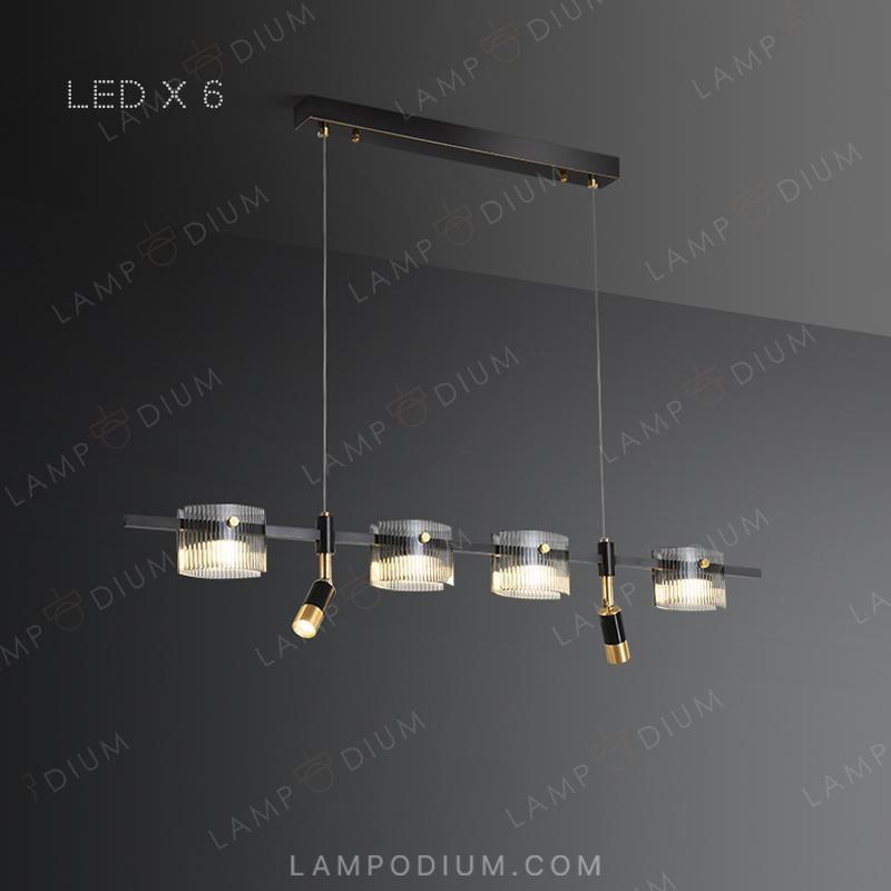 Linear, row luminaire NICOLETTA C LONG