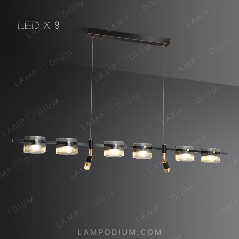 Linear, row luminaire NICOLETTA C LONG