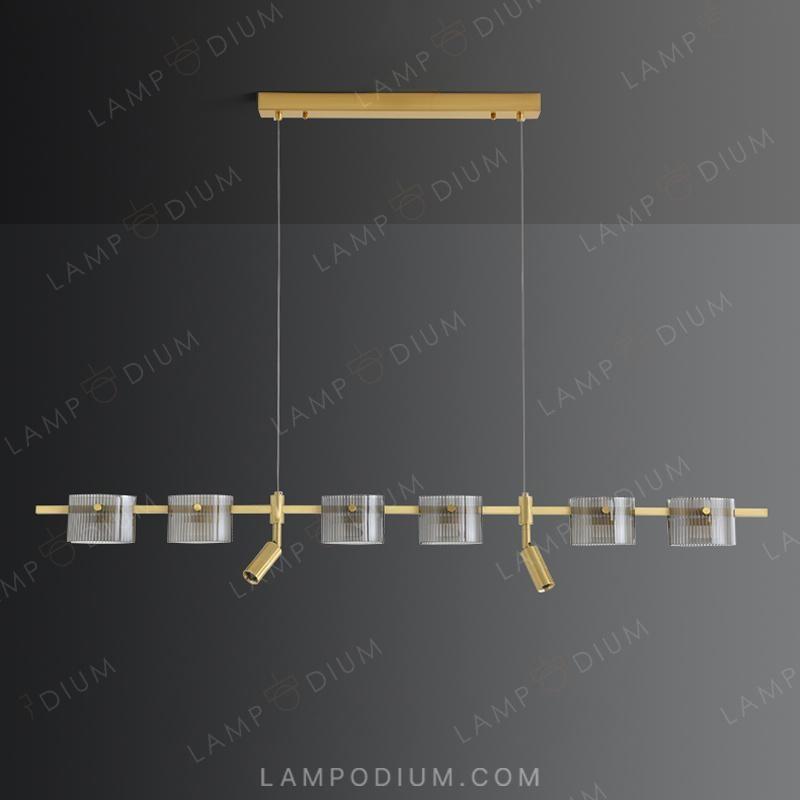 Linear, row luminaire NICOLETTA C LONG