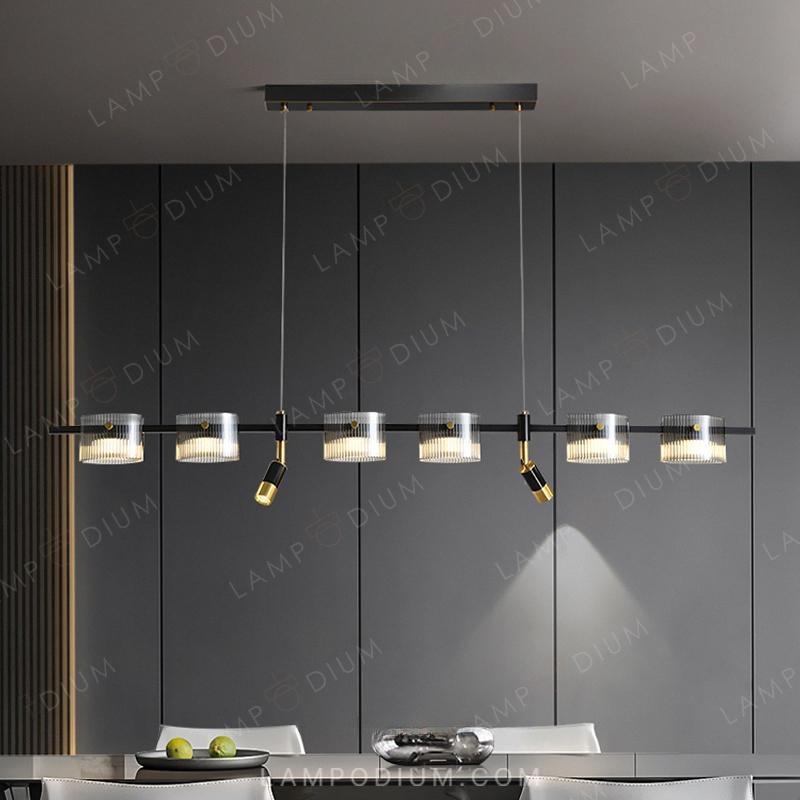 Linear, row luminaire NICOLETTA C LONG