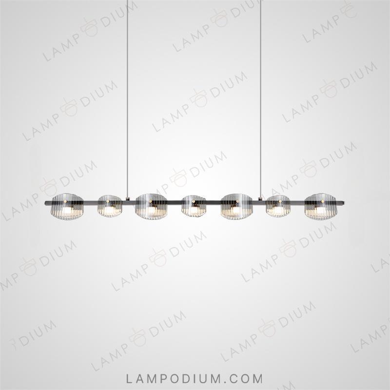 Linear, row luminaire NICOLETTA D LONG